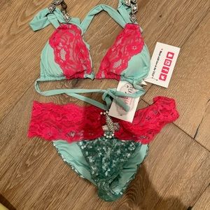 Pinkini new bikini.  Beach bunny